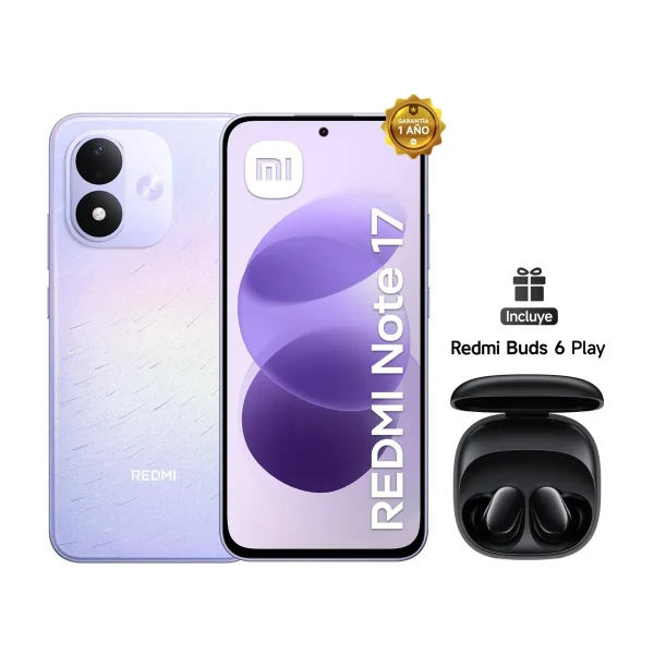 NOTE 17 6GB/256GB Negro + Audífonos Negros