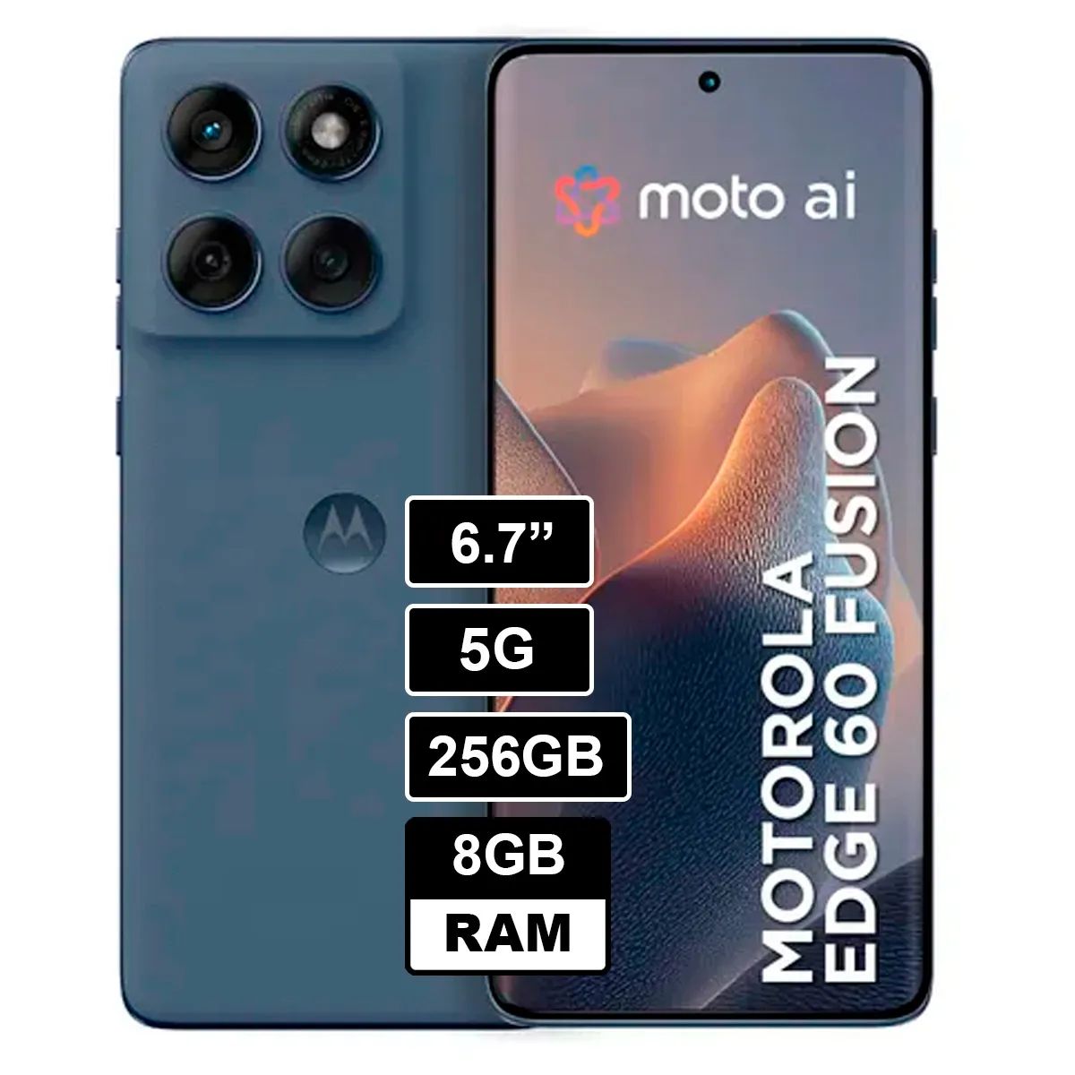 Edge 60 fusión 8GB 256GB Azul