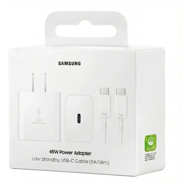 CARGADOR PREMIUM DE 45W BLANCO TIPO C