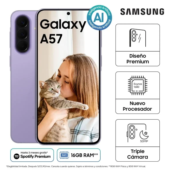 Celular Samsung Galaxy A57 5G