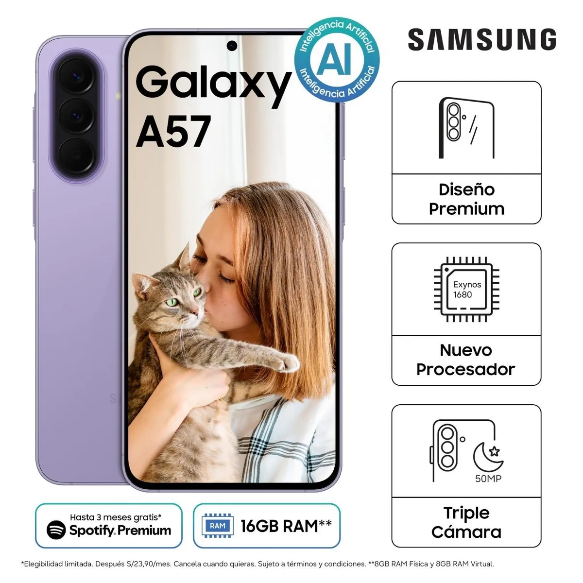 Celular Samsung Galaxy A57 5G